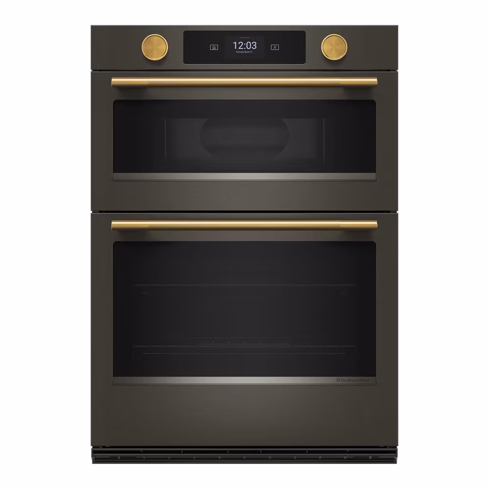 30" Double Combination Smart Electric Wall Oven (6.4 cu. ft. total) KOEC930SBE