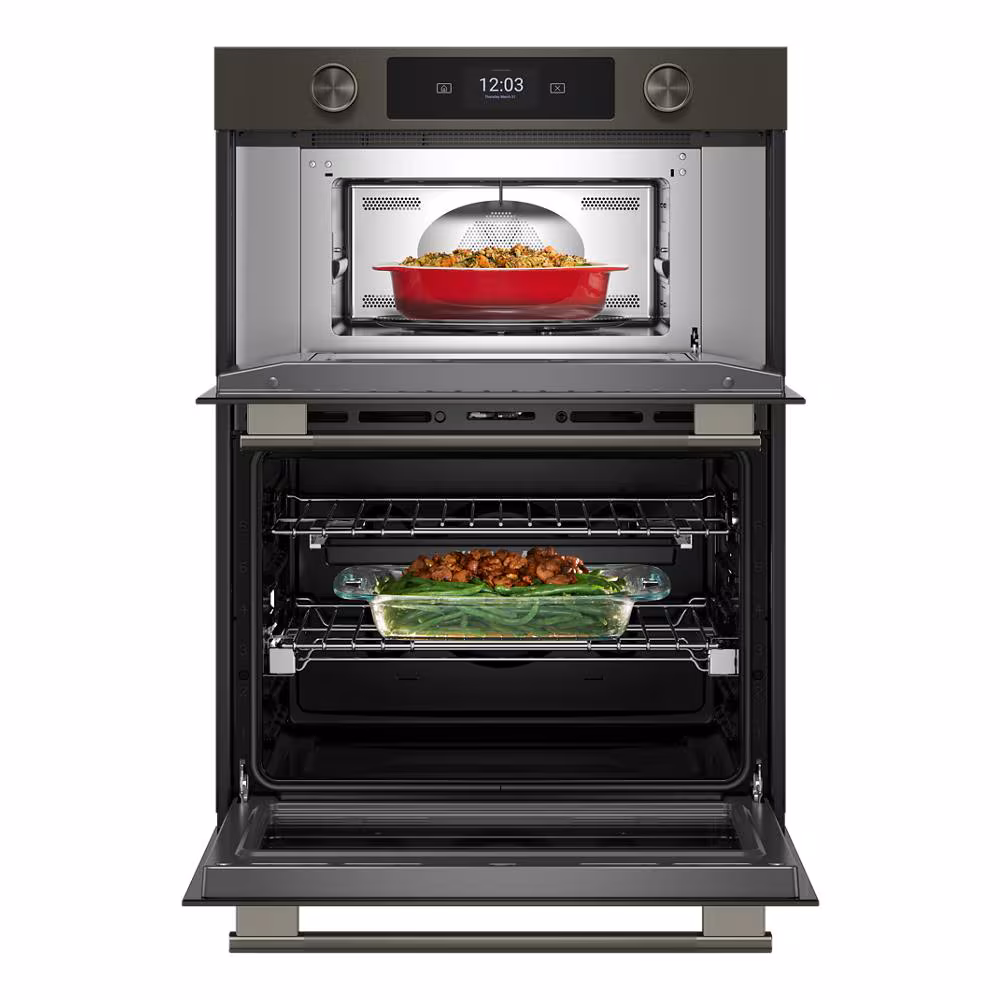 30" Double Combination Smart Electric Wall Oven (6.4 cu. ft. total) KOEC930SBE