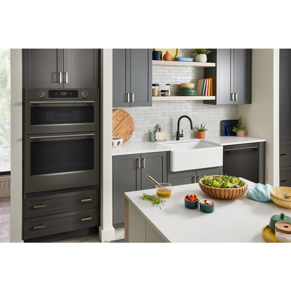 30" Double Combination Smart Electric Wall Oven (6.4 cu. ft. total) KOEC930SBE