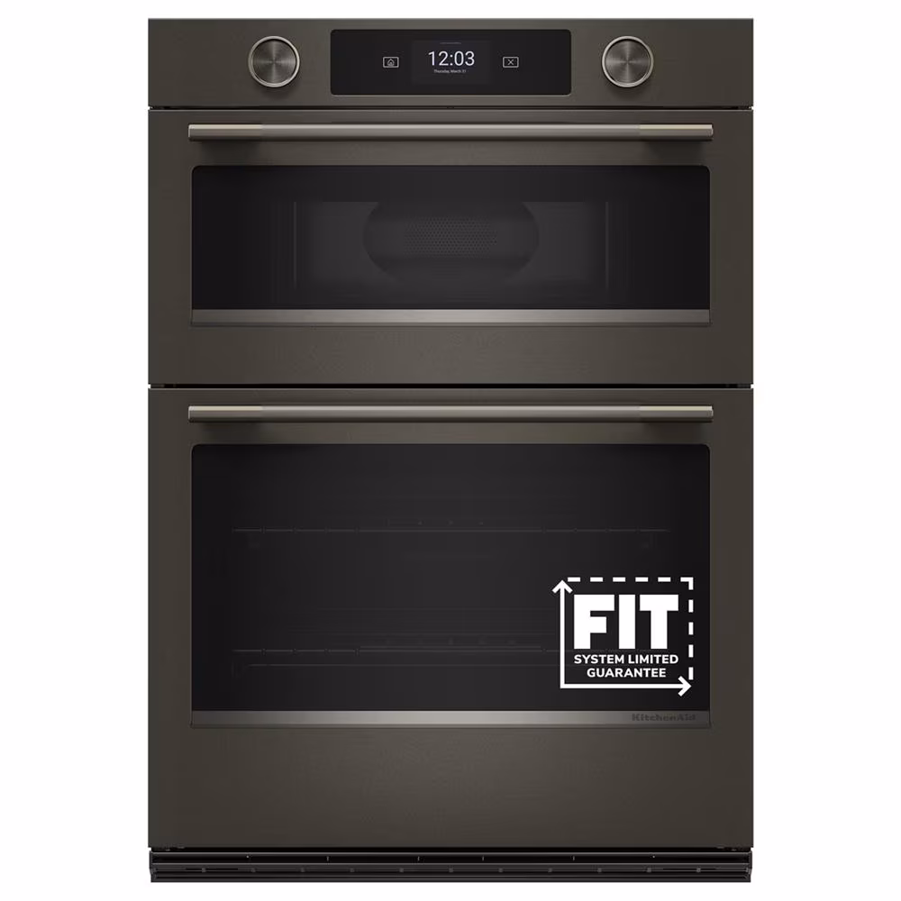 30" Double Combination Smart Electric Wall Oven (6.4 cu. ft. total) KOEC930SBE