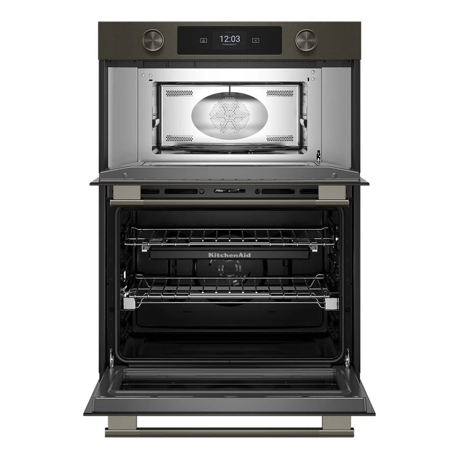30" Double Combination Smart Electric Wall Oven (6.4 cu. ft. total) KOEC930SBE