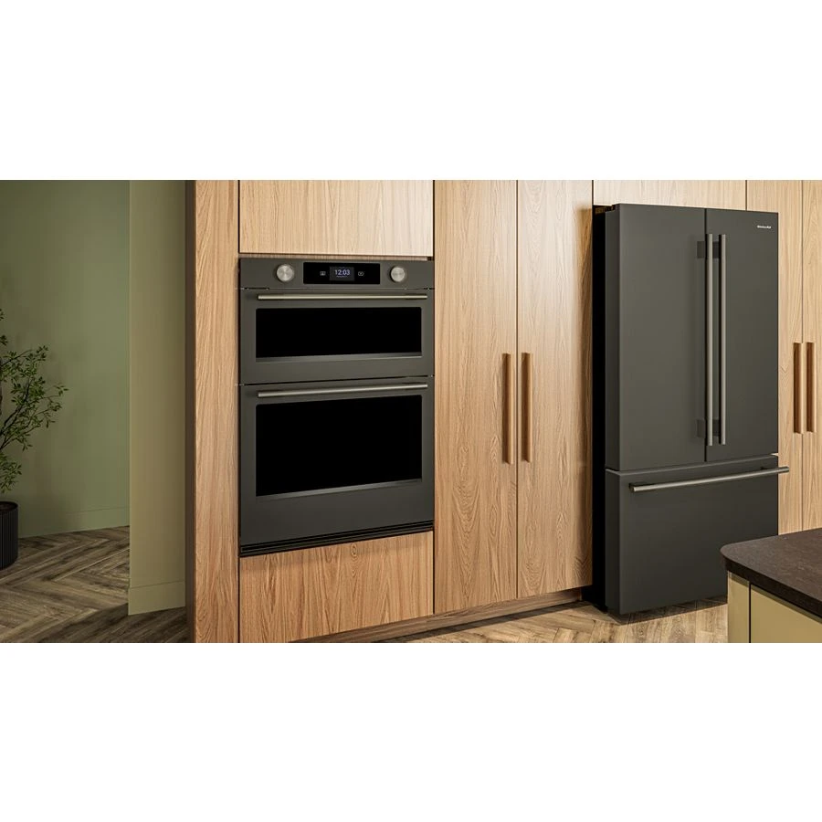 30" Double Combination Smart Electric Wall Oven (6.4 cu. ft. total) KOEC930SBE