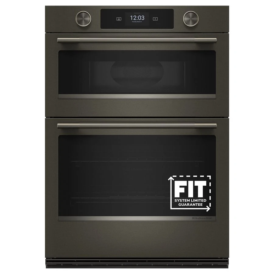 30" Double Combination Smart Electric Wall Oven (6.4 cu. ft. total) KOEC930SBE
