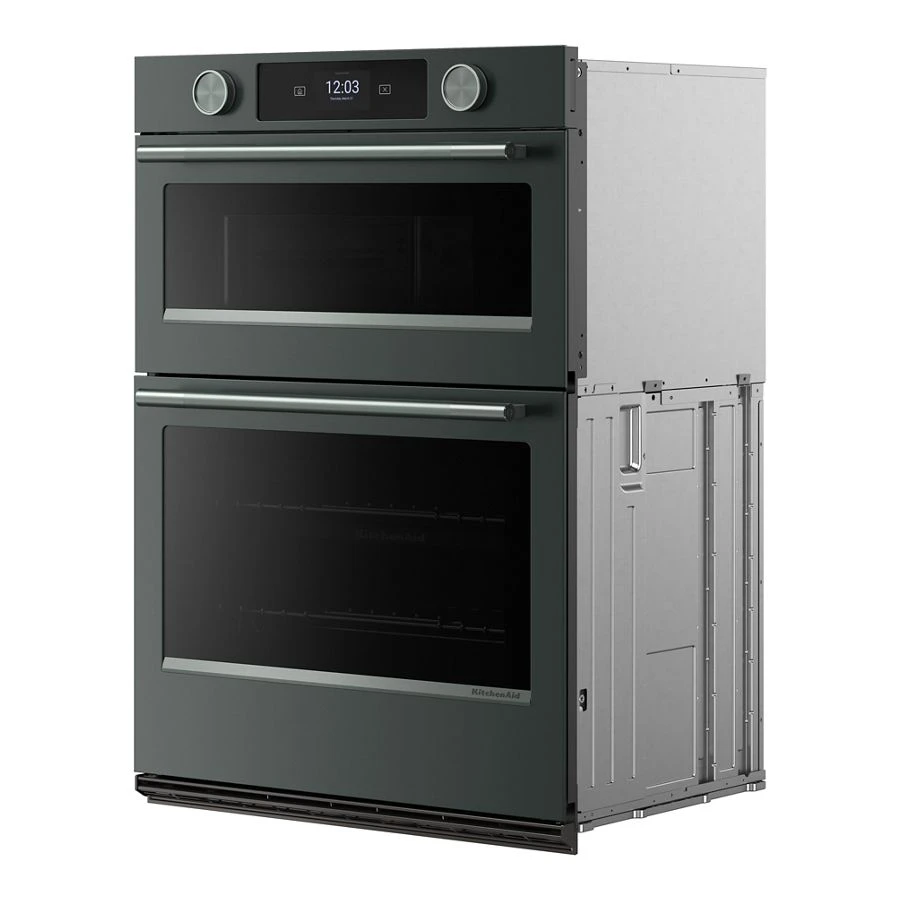 30" Double Combination Smart Electric Wall Oven (6.4 cu. ft. total) KOEC930SJP