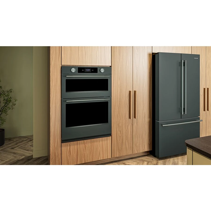 30" Double Combination Smart Electric Wall Oven (6.4 cu. ft. total) KOEC930SJP