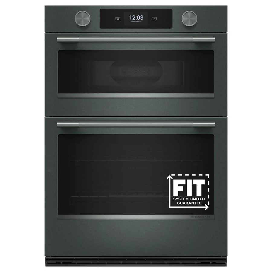 30" Double Combination Smart Electric Wall Oven (6.4 cu. ft. total) KOEC930SJP