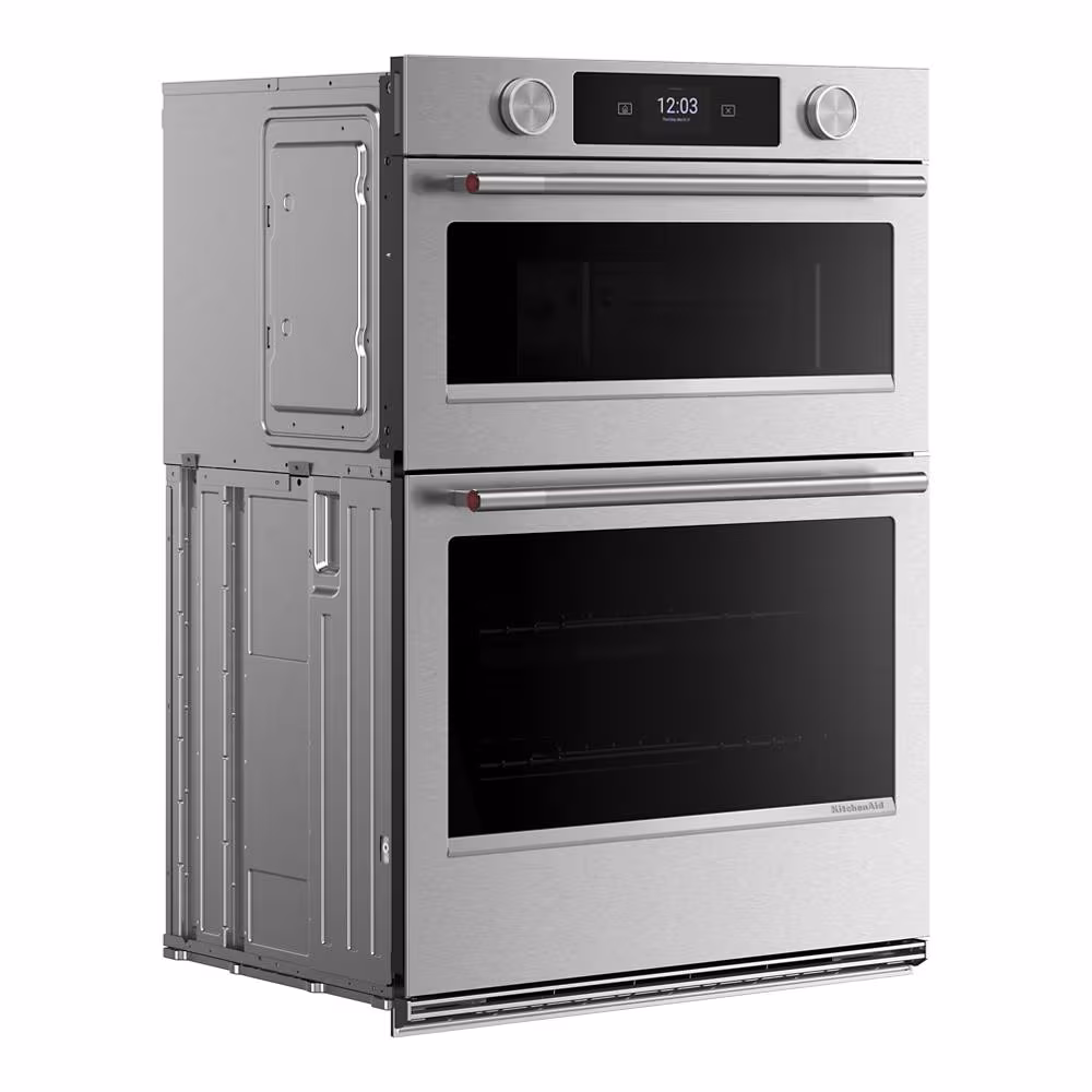 30-inch Smart Electric Combo Wall Oven with Intelligent Cooking Camera - PrintShield™ Finish KOEC930SPS