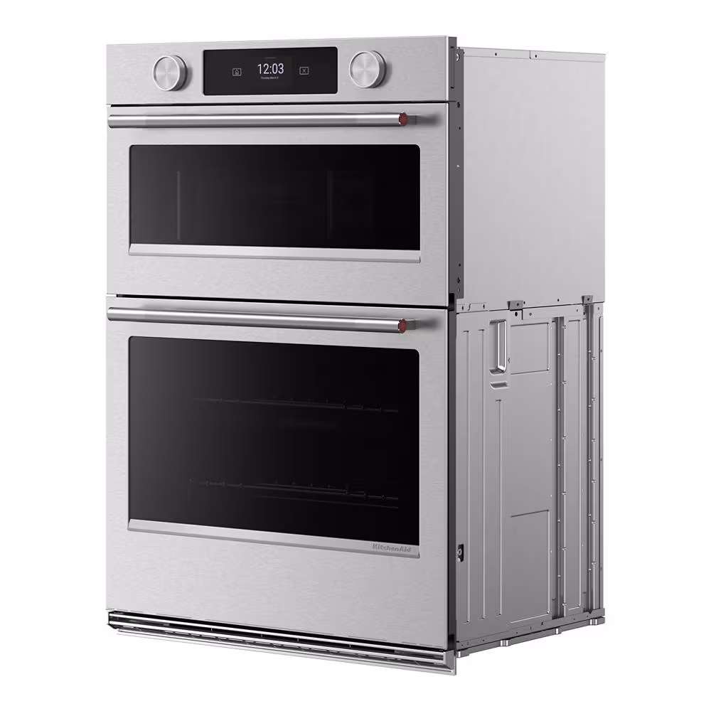 30-inch Smart Electric Combo Wall Oven with Intelligent Cooking Camera - PrintShield™ Finish KOEC930SPS