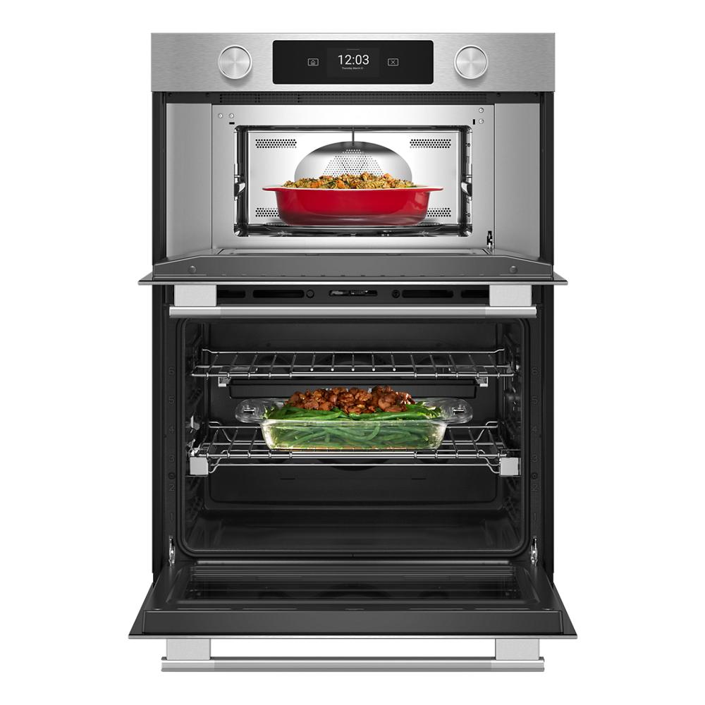 30-inch Smart Electric Combo Wall Oven with Intelligent Cooking Camera - PrintShield™ Finish KOEC930SPS