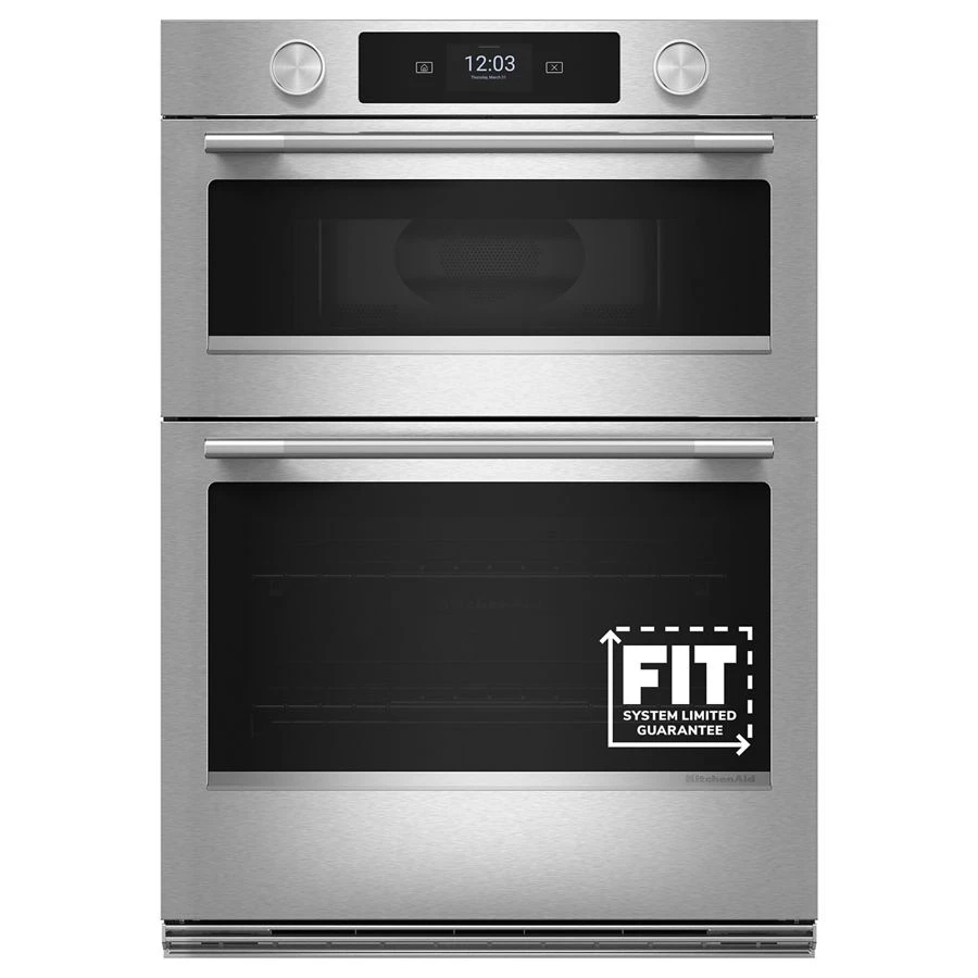 30-inch Smart Electric Combo Wall Oven with Intelligent Cooking Camera - PrintShield™ Finish KOEC930SPS