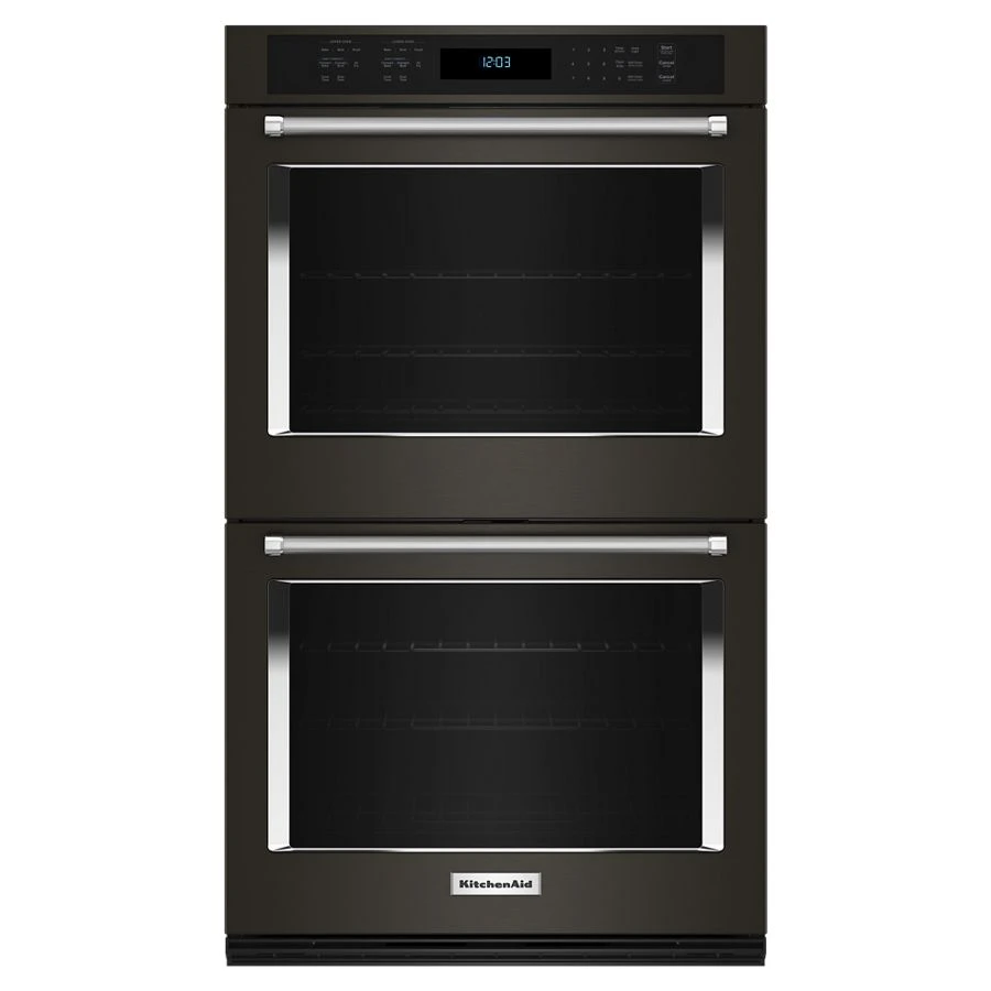 Kitchenaid® 30" Double Wall Ovens With Air Fry Mode KOED530PBS