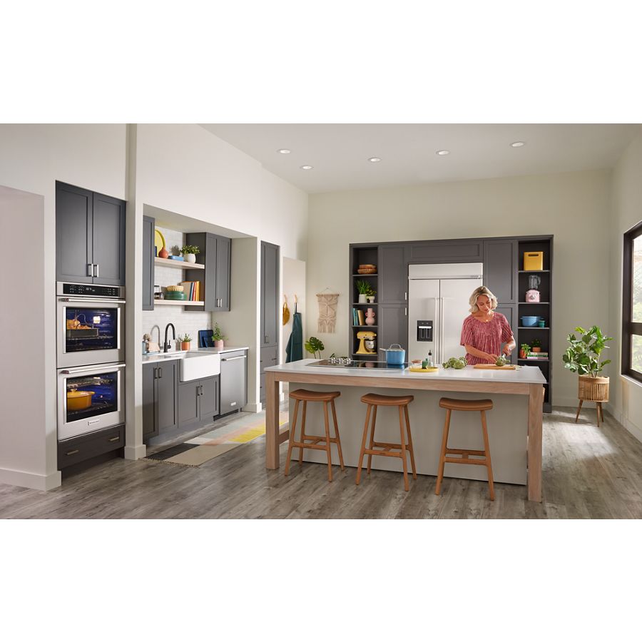 30" Double Wall Ovens with Air Fry Mode KOED530PSS
