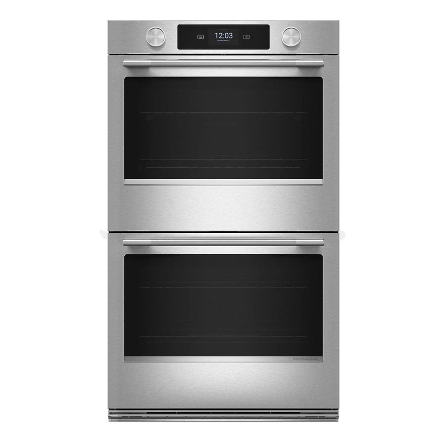 27-inch Smart Electric Double Wall Oven with Assisted Cooking Modes - PrintShield™ Finish KOED727SPS