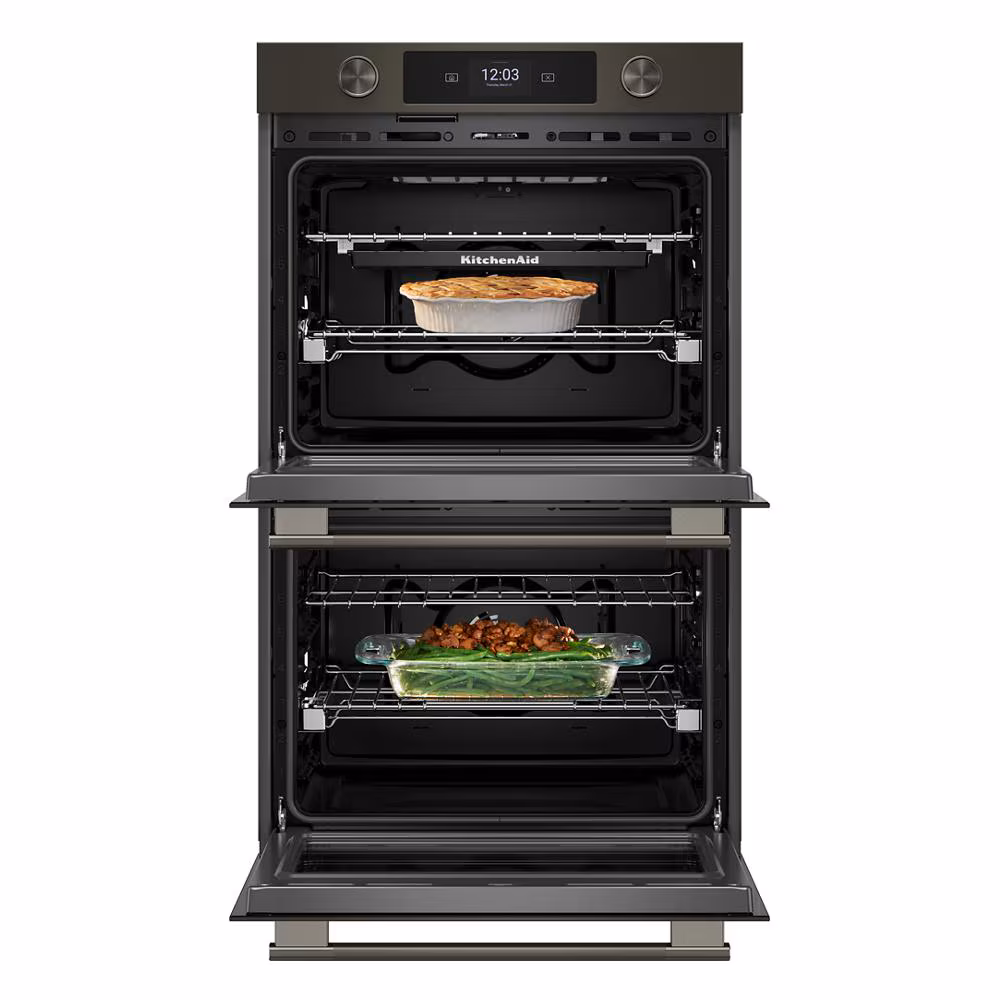 900 Series Double Wall Oven with In-Oven Camera KOED930SBE