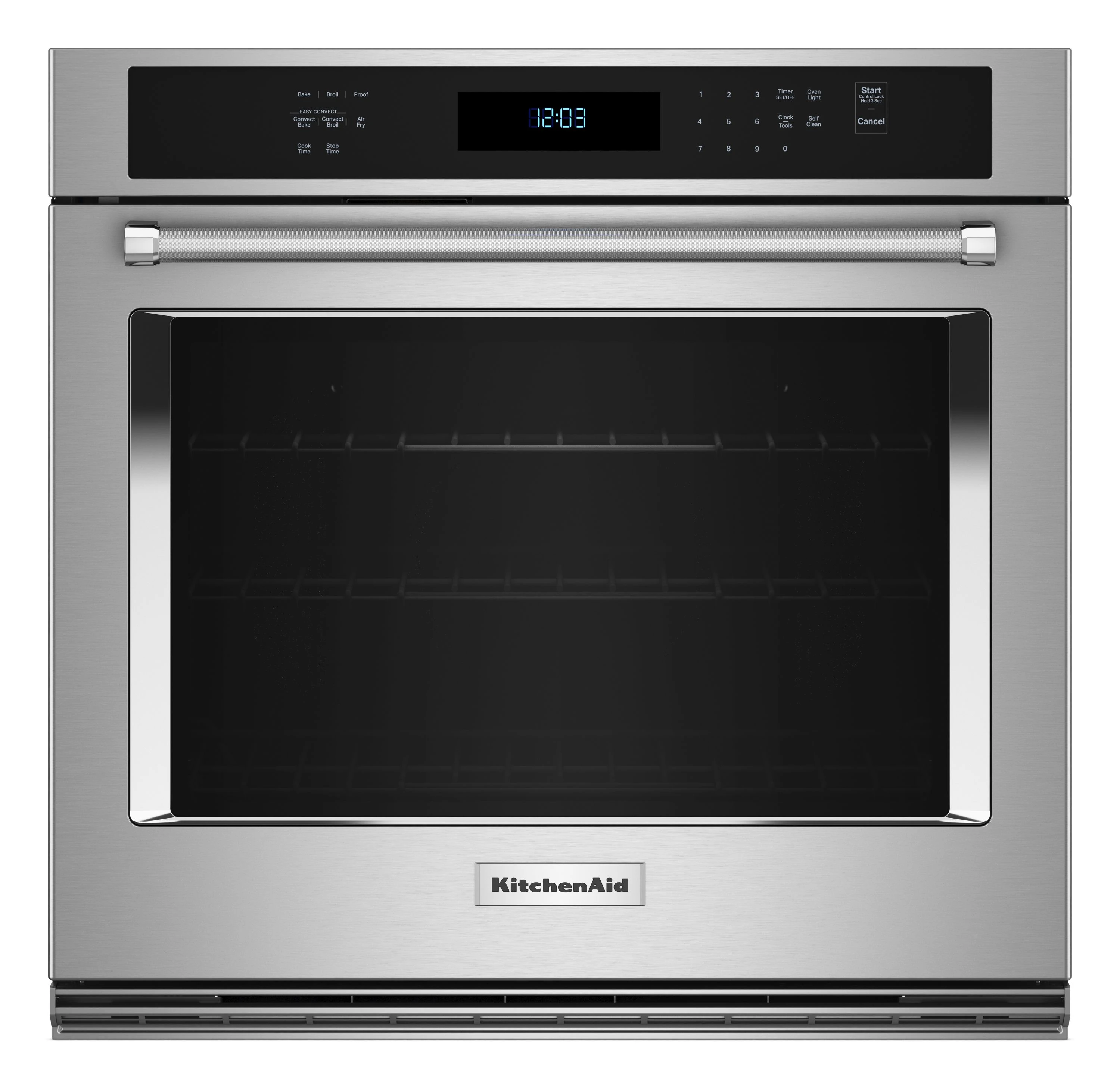 KitchenAid® 30" Single Wall Oven with Air Fry Mode KOES430RSS