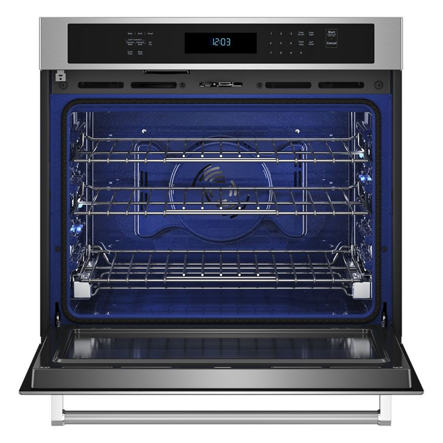 Kitchenaid® 30" Single Wall Ovens With Air Fry Mode KOES530PSS