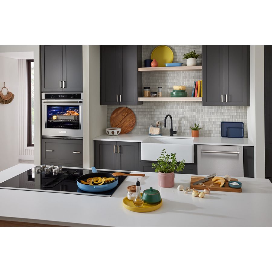 Kitchenaid® 30" Single Wall Ovens With Air Fry Mode KOES530PSS