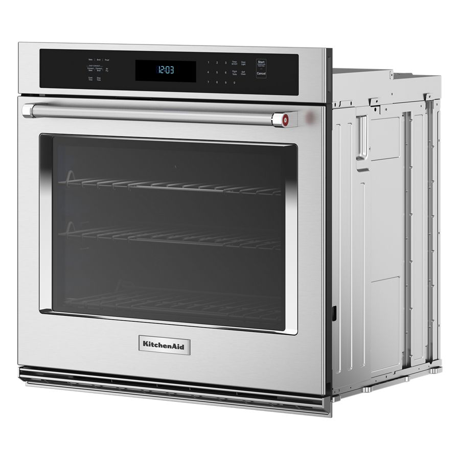 Kitchenaid® 30" Single Wall Ovens With Air Fry Mode KOES530PSS