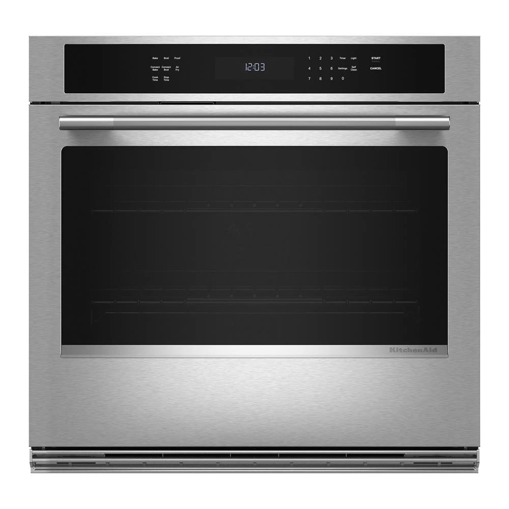 30-inch Electric Single Wall Oven with No Preheat Air Fry Mode - PrintShield™ Finish KOES530SPS