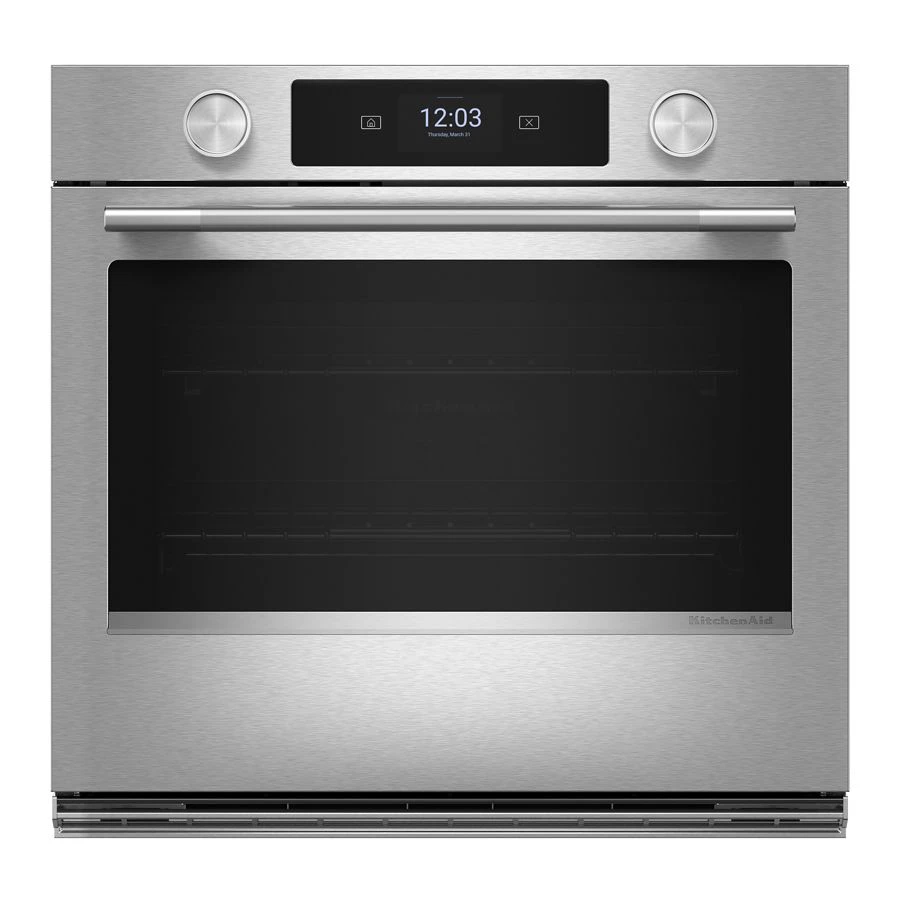 27-inch Smart Electric Single Wall Oven with Assisted Cooking Modes - PrintShield™ Finish KOES727SPS