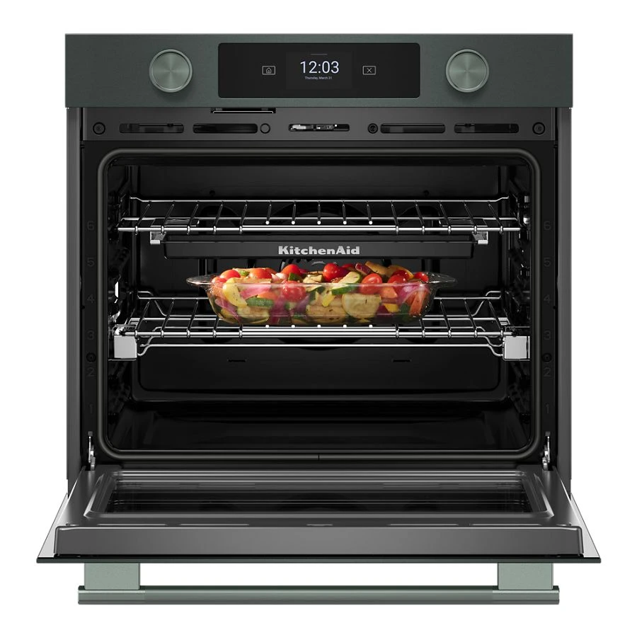 30-inch Smart Electric Single Wall Oven With Assisted Cooking Modes - Juniper KOES730SJP