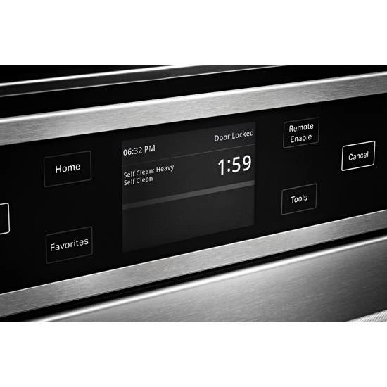 24" Smart Single Wall Oven With True Convection KOSC504PPS