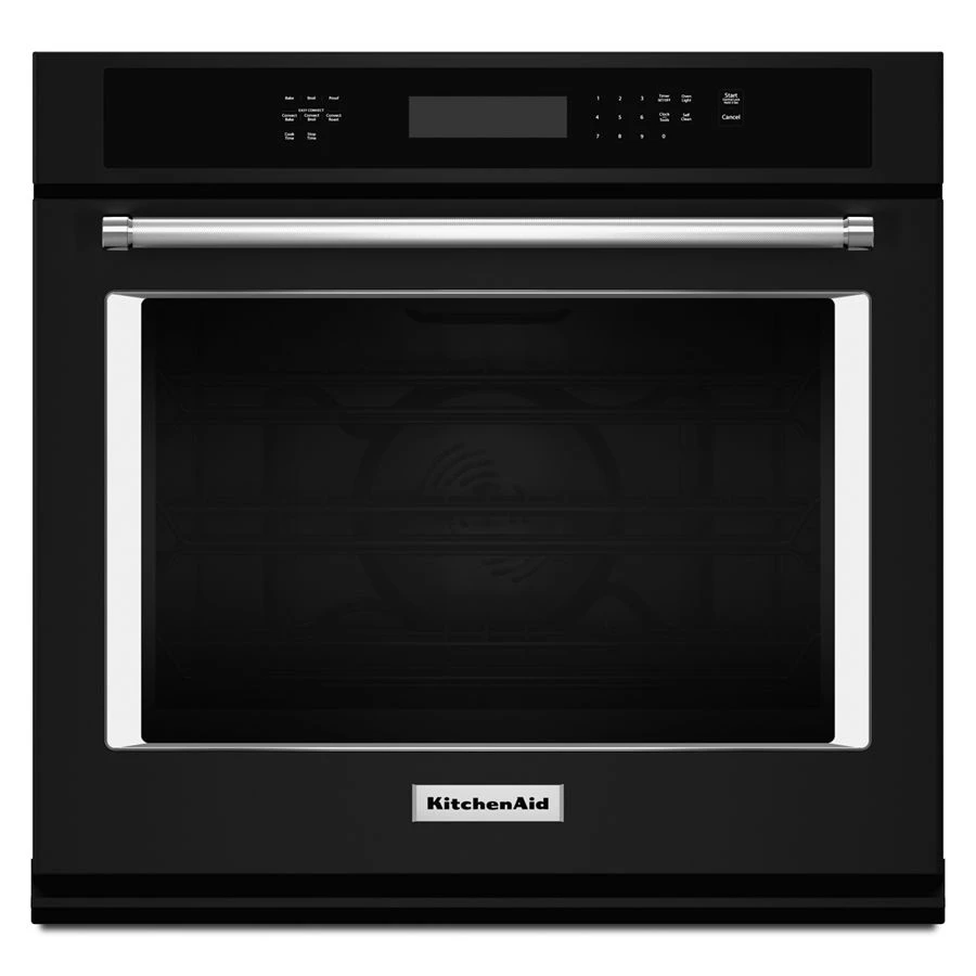 30" Single Wall Oven with Even-Heat True Convection KOSE500EBL