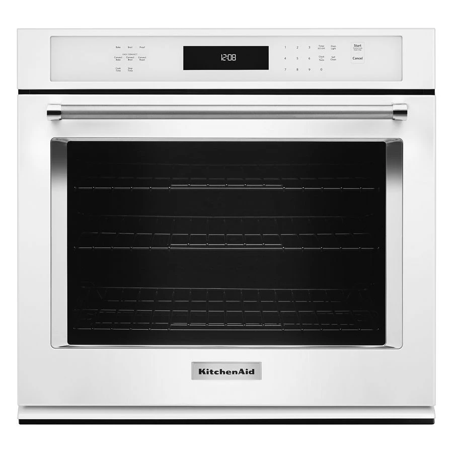 27" Single Wall Oven with Even-Heat True Convection KOSE507EWH