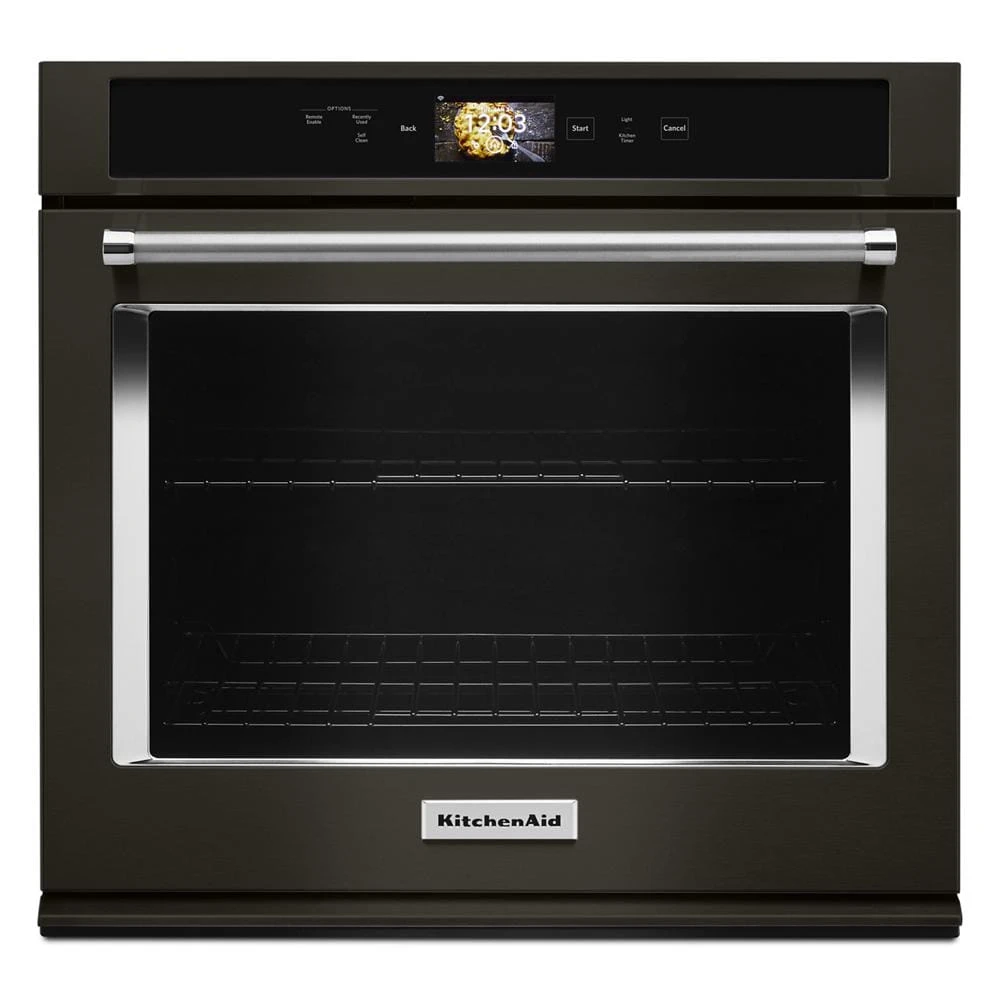 Smart Oven+ 30" Single Oven with Powered Attachments and PrintShield Finish KOSE900HBS