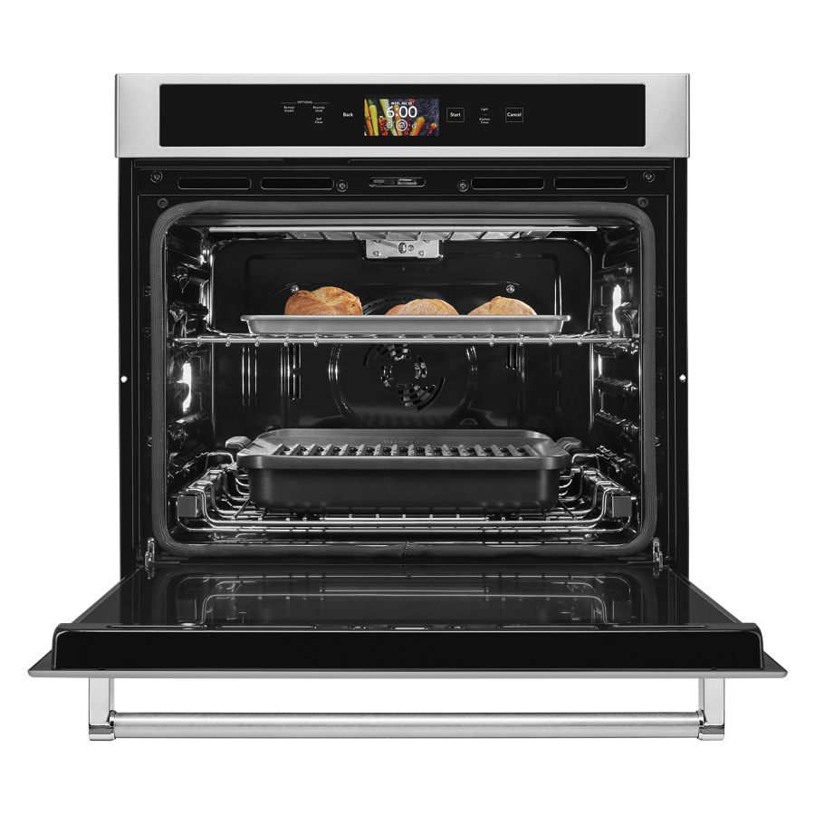 Smart Oven+ 30" Single Oven With Powered Attachments KOSE900HSS
