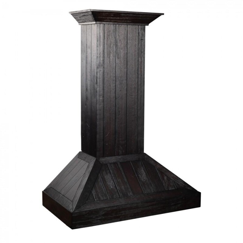Wooden Wall Mount Range Hood In - Includes Motor (KPDD) - 30 Inch KPDD30