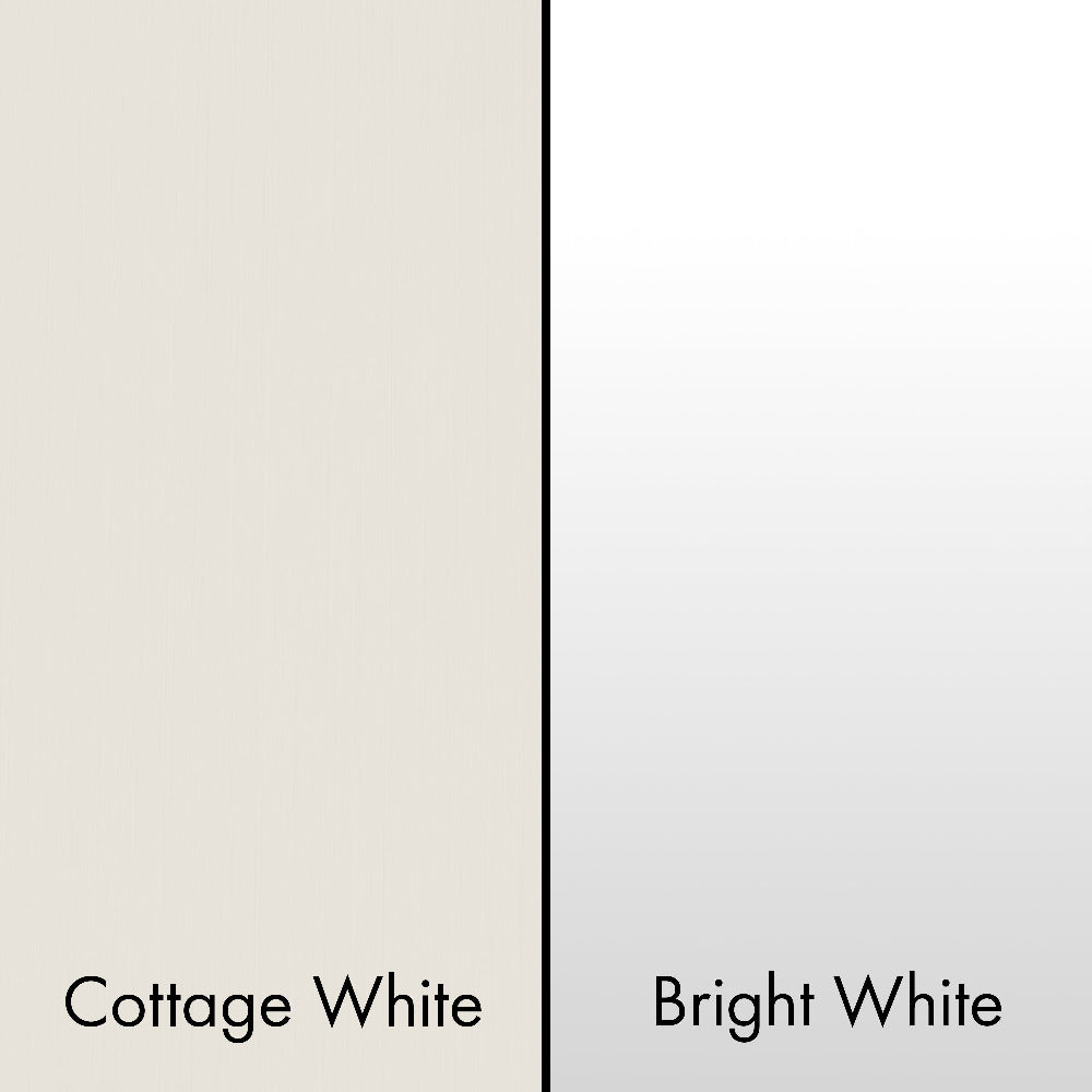 36"Ducted Vent Wooden Convertible Vent Wall Mount Range Hood in Cottage White KPTT36