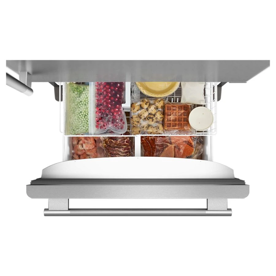 22 Cu. Ft. 33-Inch Standard-Depth Bottom Mount Refrigerator with Left Door Swing KRBL133SPS