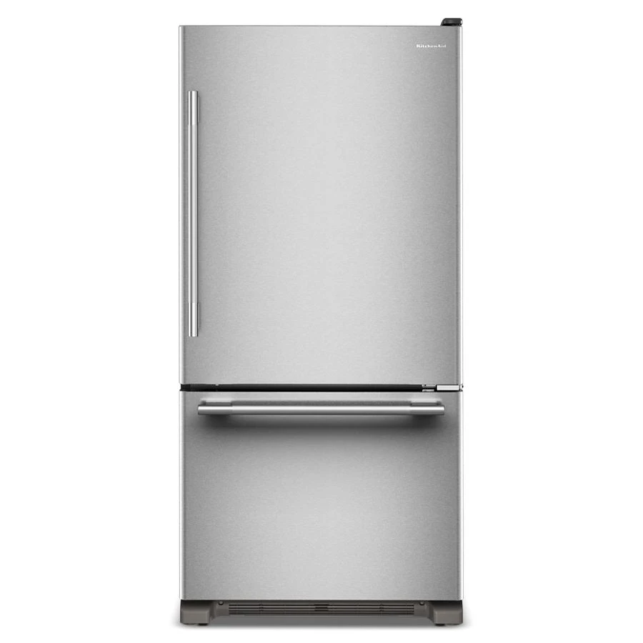 22 Cu. Ft. 33-Inch Standard-Depth Bottom Mount Refrigerator with Right Door Swing KRBR133SPS