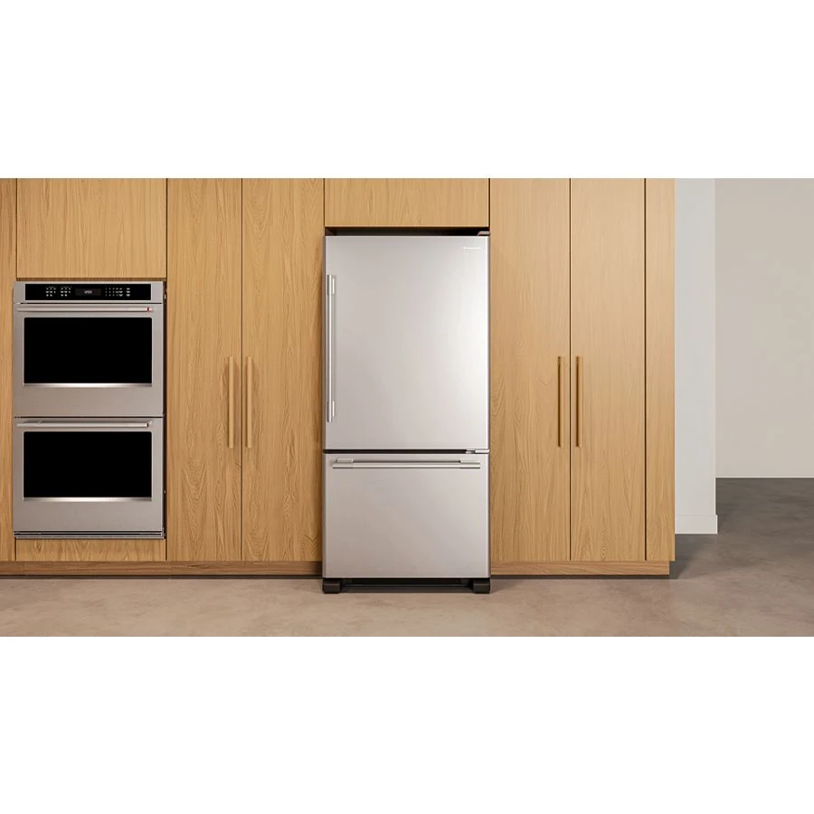 22 Cu. Ft. 33-Inch Standard-Depth Bottom Mount Refrigerator with Right Door Swing KRBR133SPS