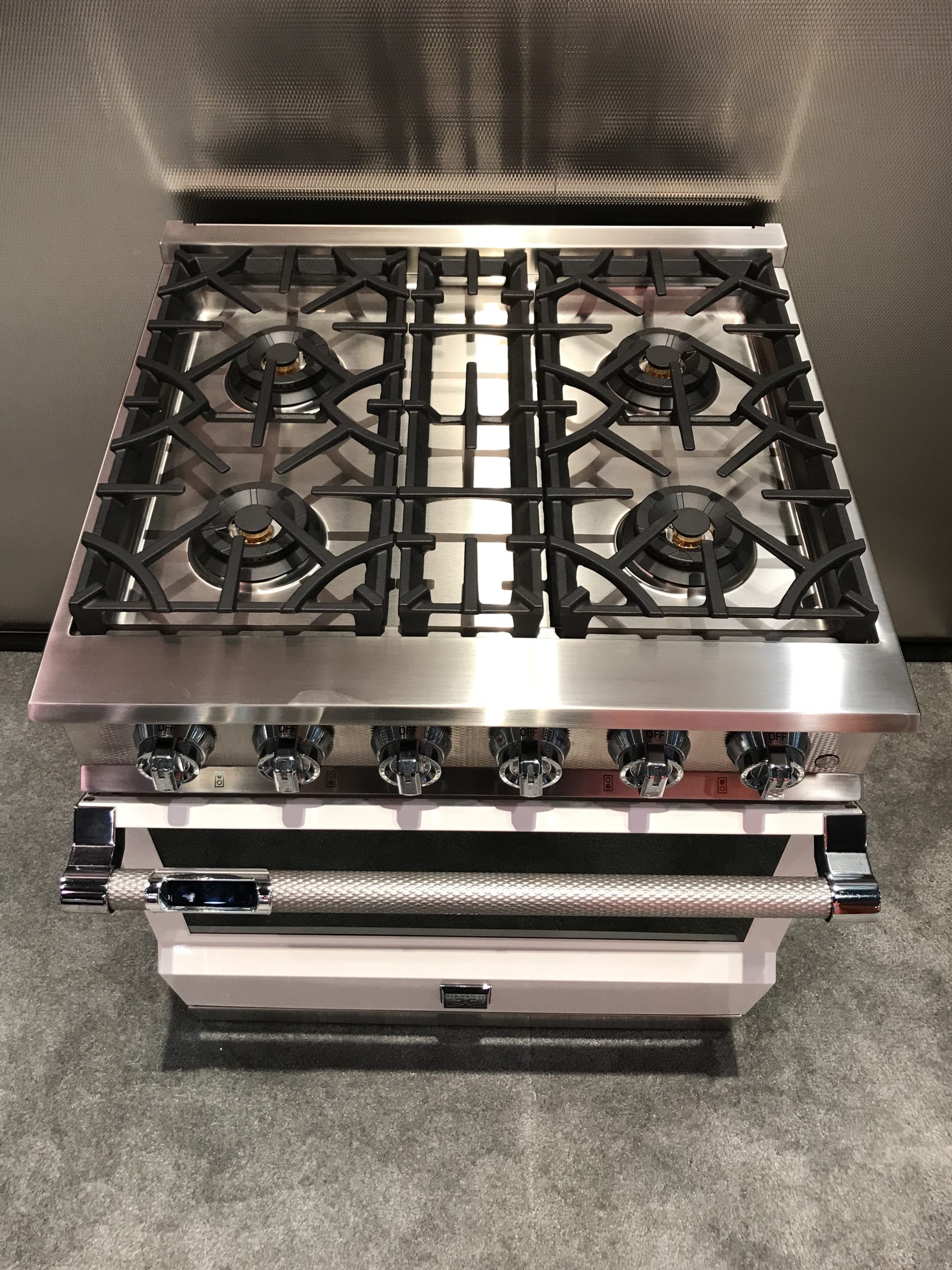 30" 4-Burner Dual Fuel Range KRD304YW
