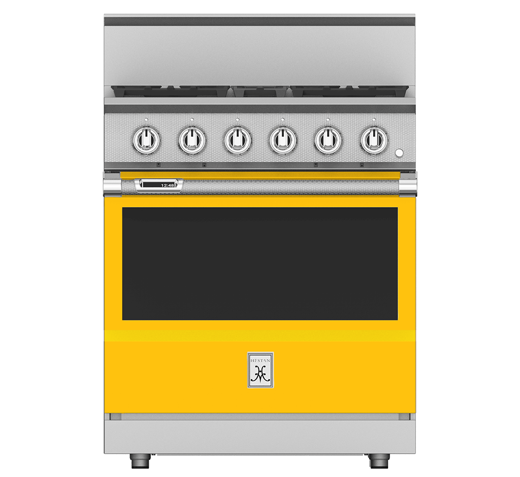 30" 4-Burner Dual Fuel Range KRD304YW