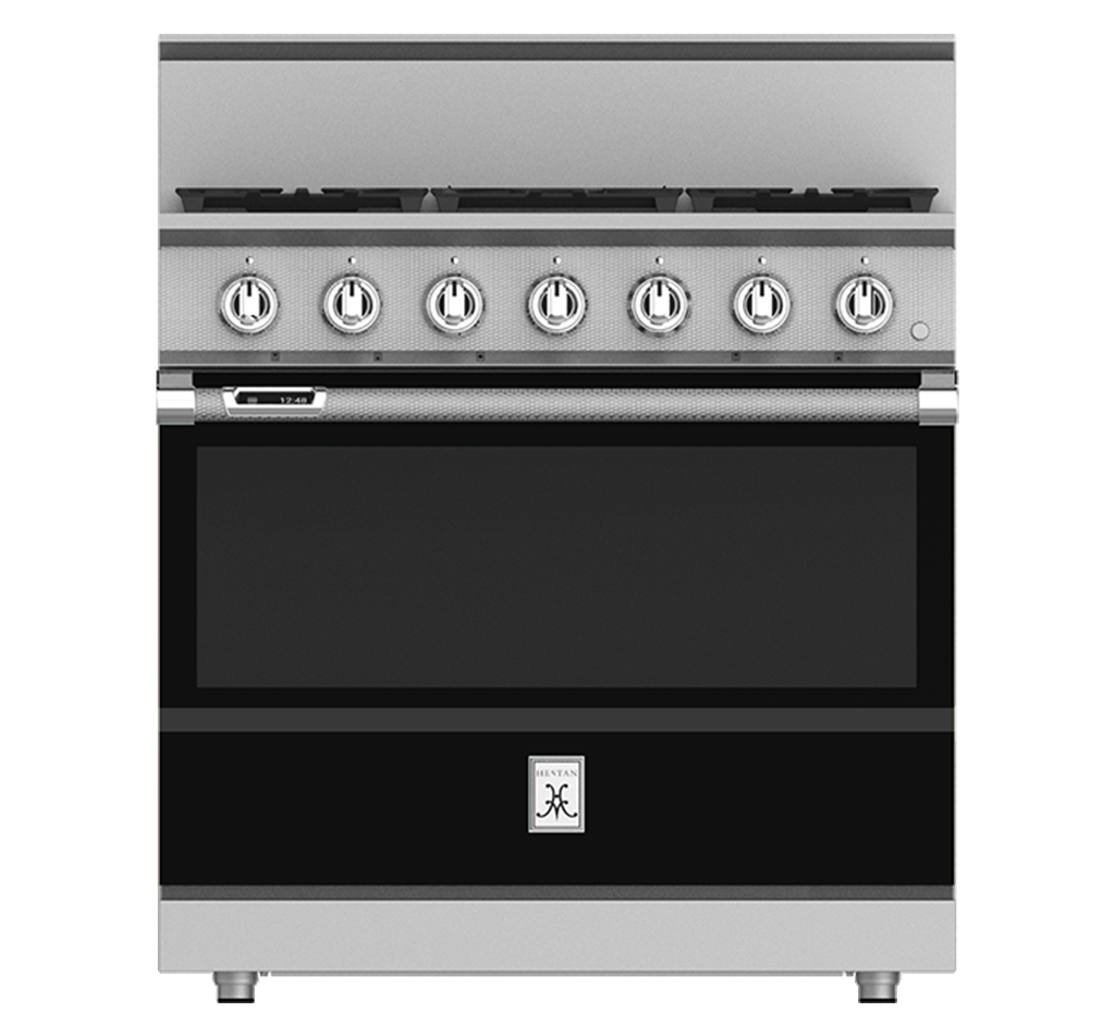 36" 5-Burner Dual Fuel Range KRD365BK