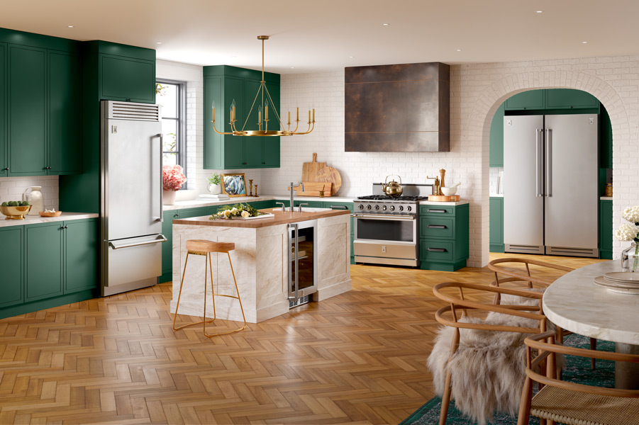 36" 5-Burner Dual Fuel Range KRD365WH