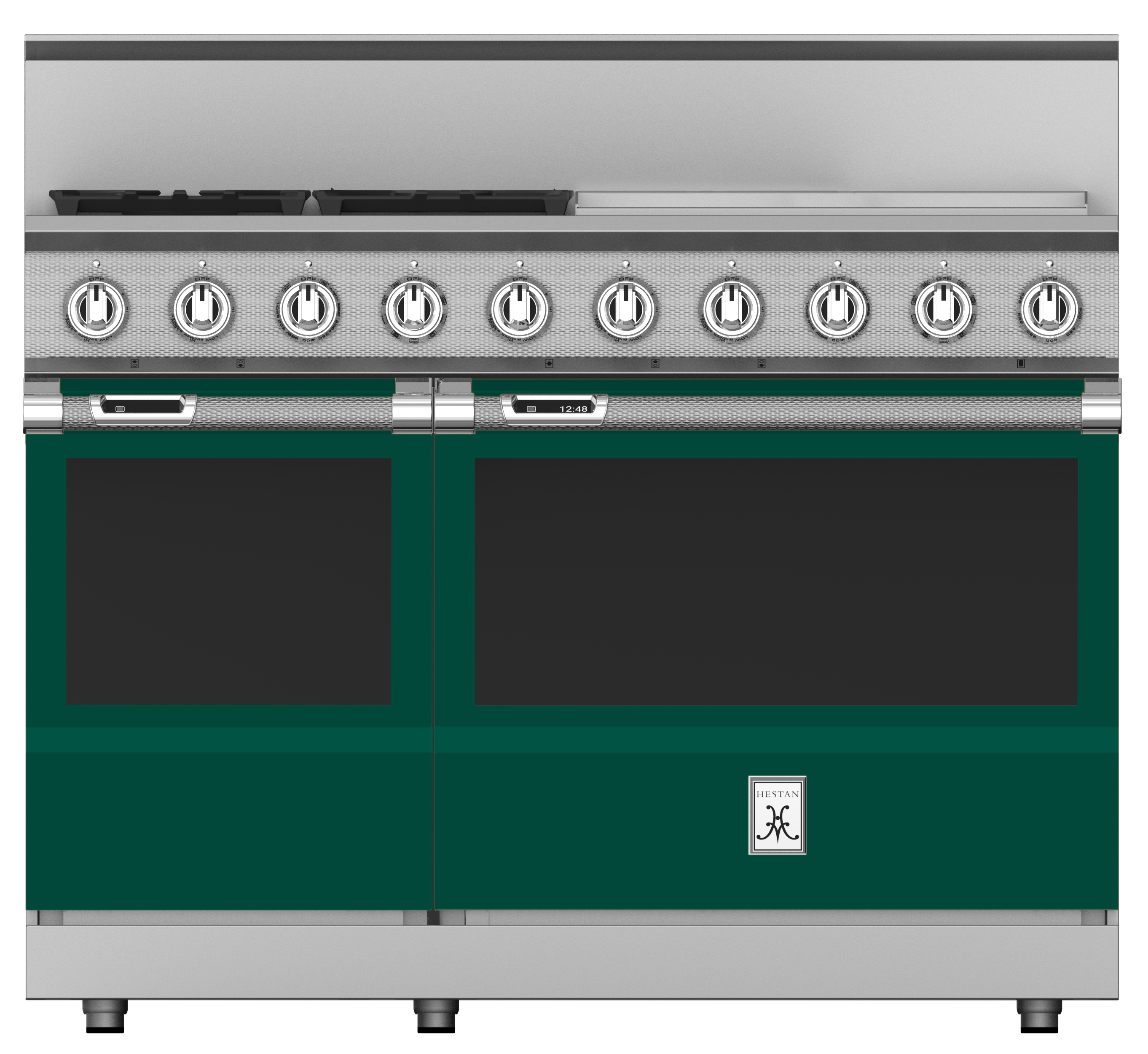 48" 4-Burner Dual Fuel Range with 24" Griddle KRD484GDGR