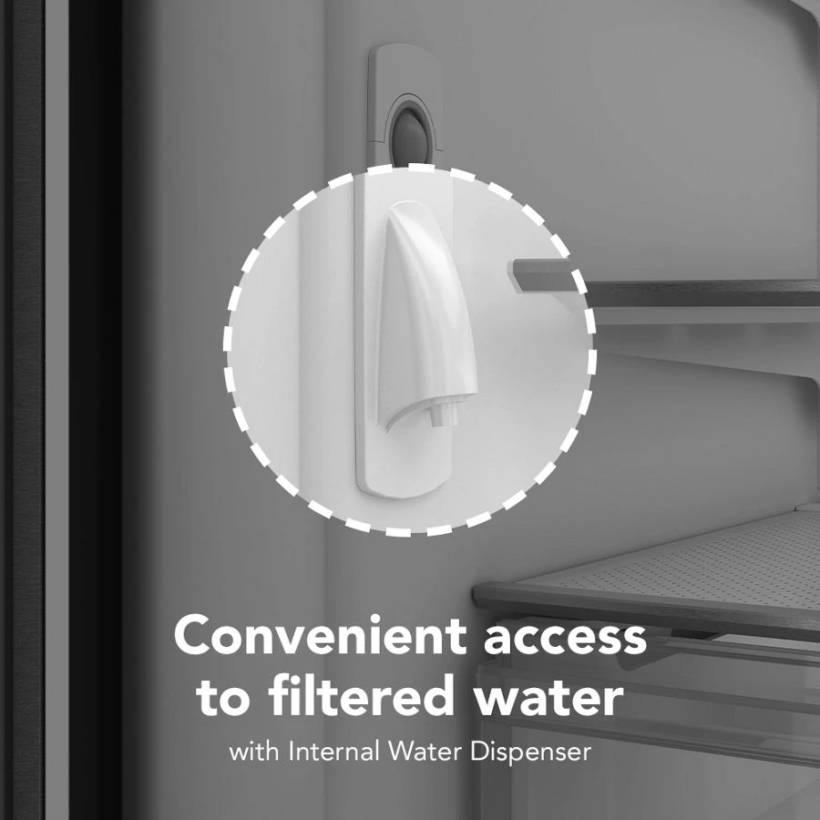 20 Cu. Ft. 36-Inch Counter-Depth French Door Refrigerator with Internal Water Dispenser KRFC136SPS