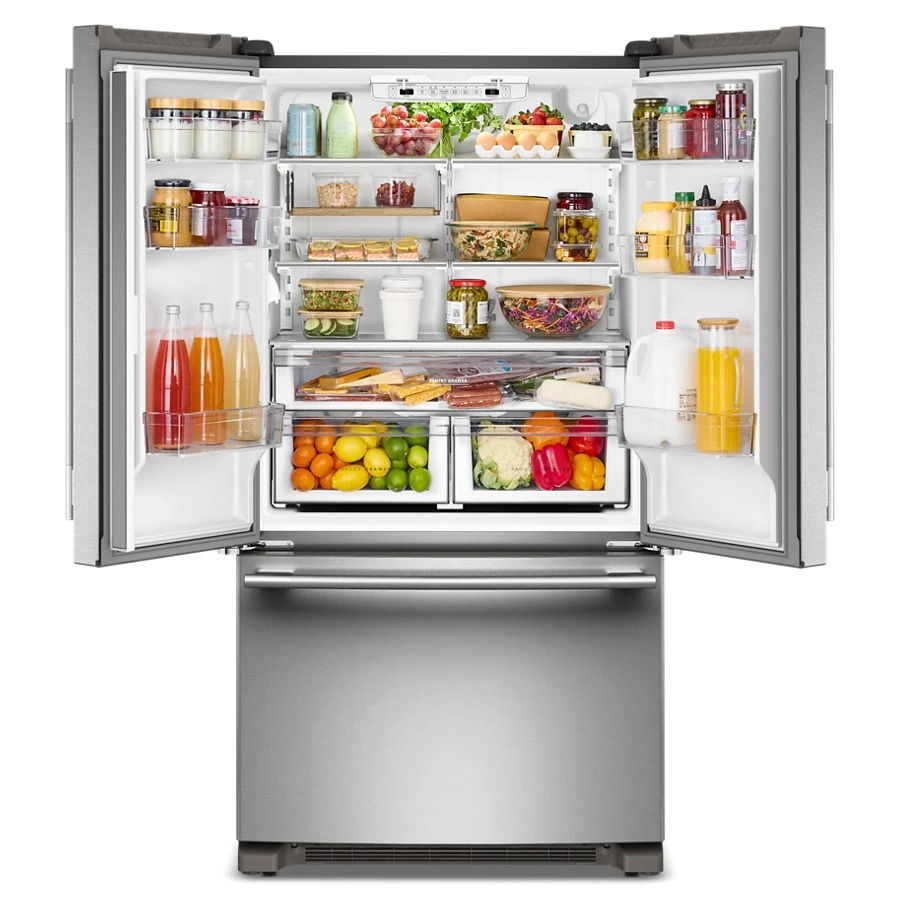 20 Cu. Ft. 36-Inch Counter-Depth French Door Refrigerator with Internal Water Dispenser KRFC136SPS