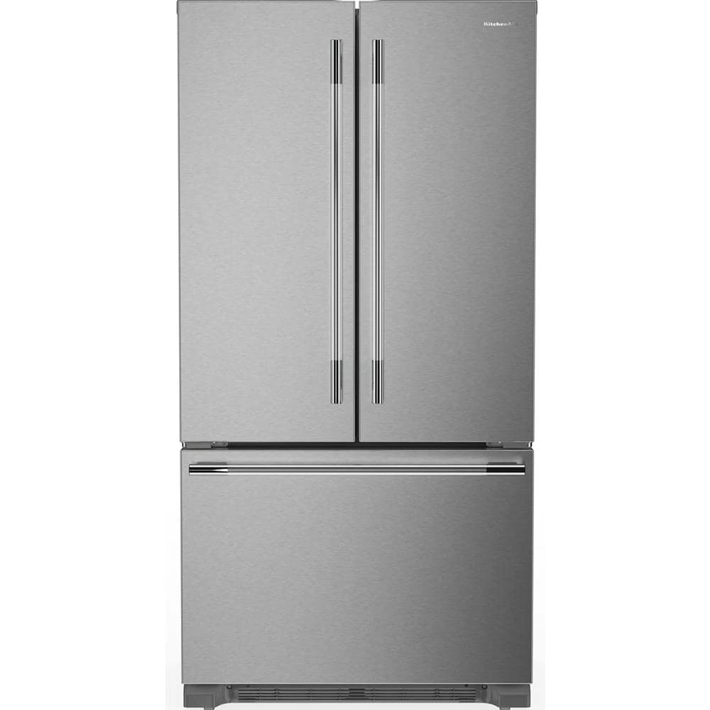 22 Cu. Ft. 36-Inch Counter-Depth French Door Refrigerator with Internal Water Dispenser KRFC136TPS