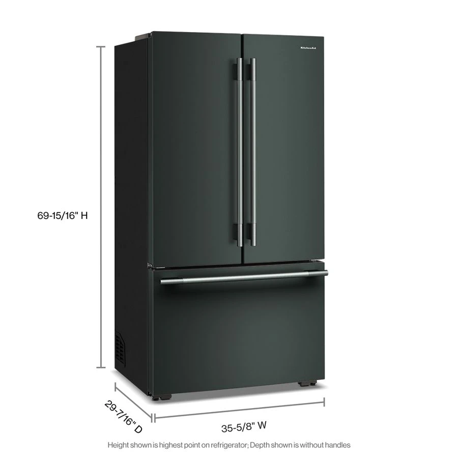 Counter-depth French Door Refrigerator With Internal Water Dispenser KRFC236SJP