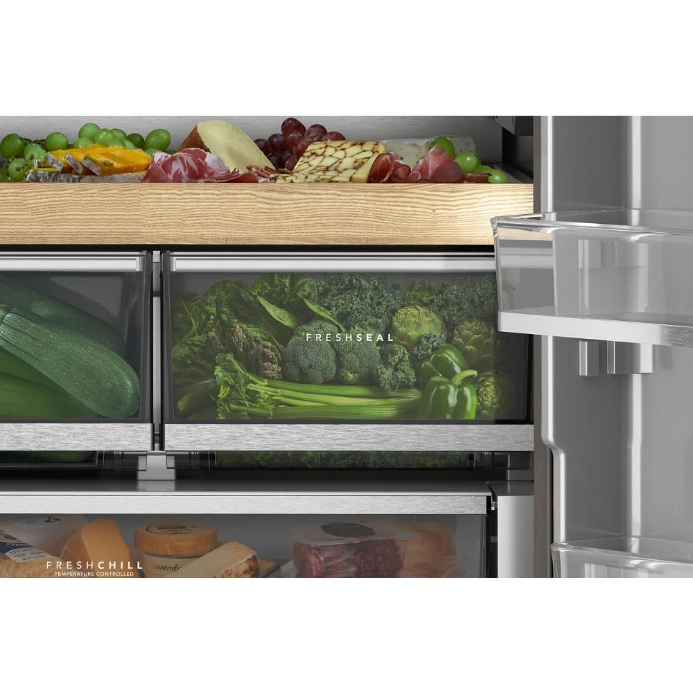 Counter-Depth French Door Refrigerator with Internal Water Dispenser KRFC236SPS