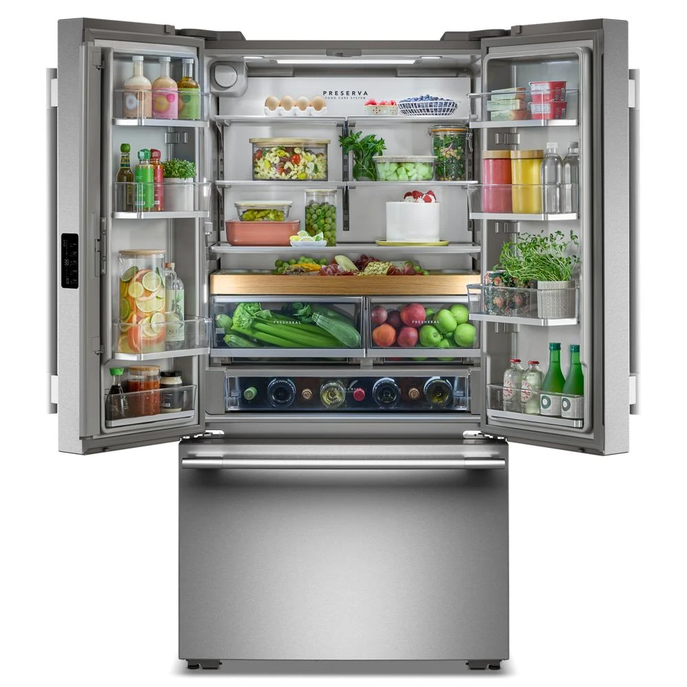 Counter-Depth French Door Refrigerator with Internal Water Dispenser KRFC236SPS