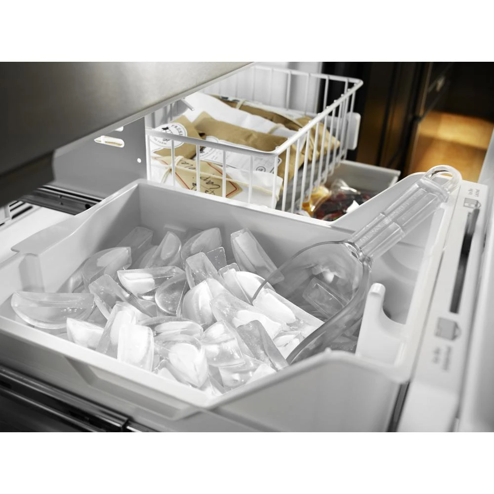 22 cu. ft. 36-Inch Width Counter Depth French Door Refrigerator with Interior Dispense KRFC302ESS