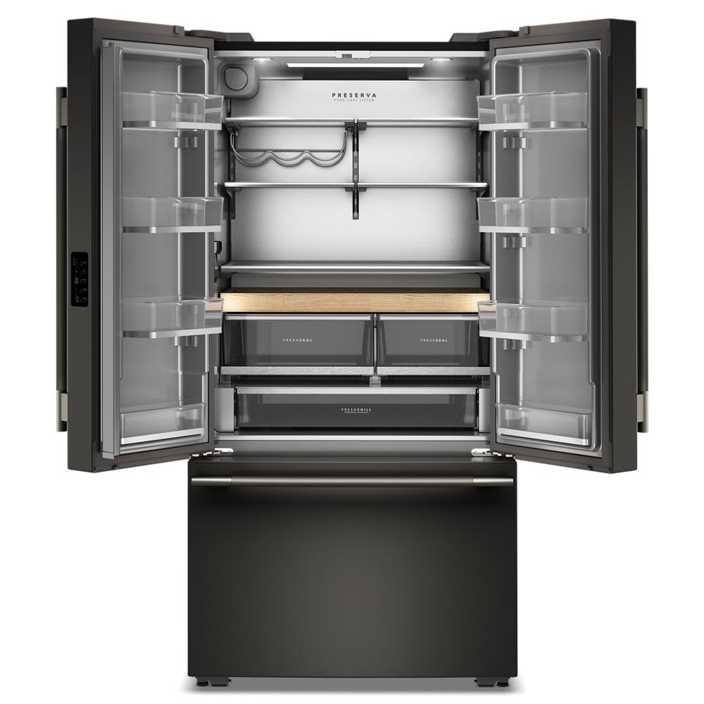 Counter-Depth French Door Refrigerator with Internal Water Dispenser KRFC336SBE