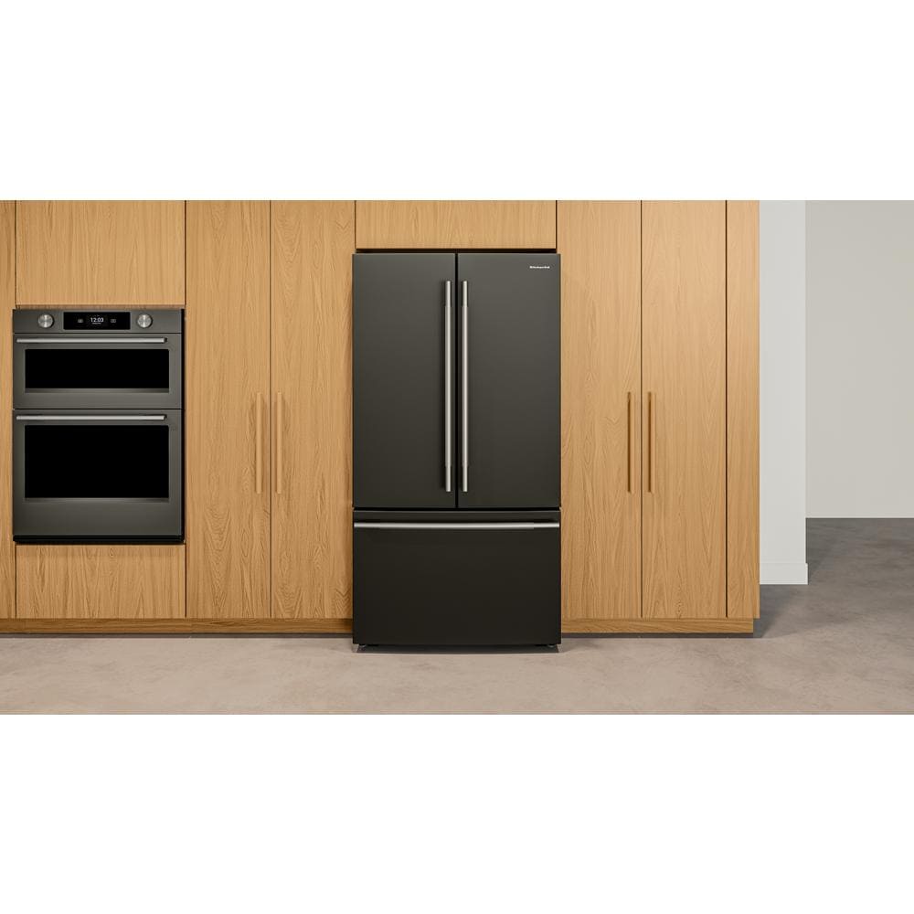 Counter-Depth French Door Refrigerator with Internal Water Dispenser KRFC336SBE
