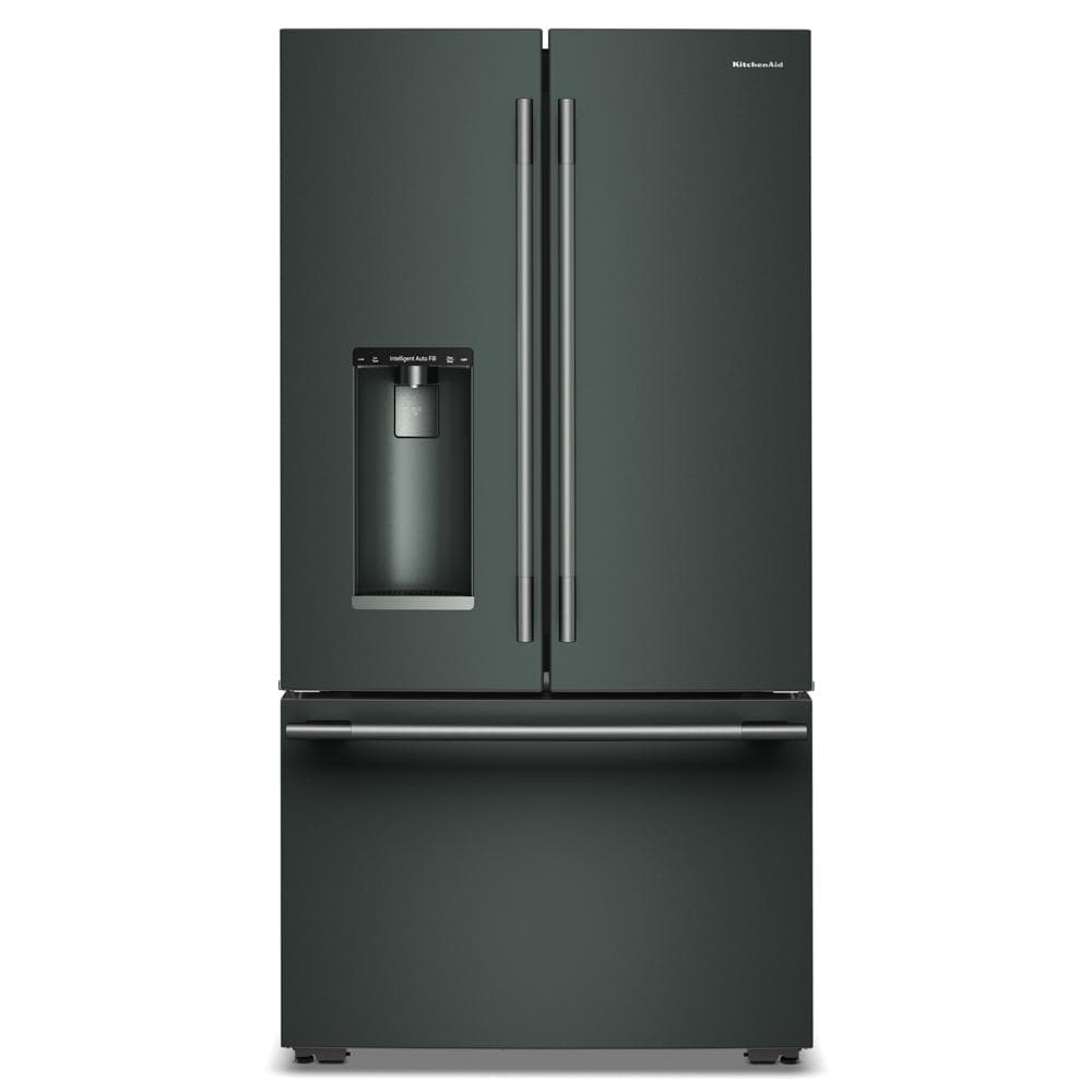 36" Counter-Depth French Door Refrigerator with Interior Dispense KRFC536SJP
